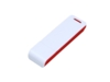 USB 2.0- флешка на 64 Гб с оригинальным двухцветным корпусом (красный/белый) 64Gb (Изображение 3)