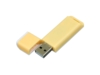 USB 2.0- флешка на 32 Гб с оригинальным двухцветным корпусом (белый/желтый) 32Gb (Изображение 2)