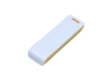 USB 2.0- флешка на 32 Гб с оригинальным двухцветным корпусом (белый/желтый) 32Gb (Изображение 3)