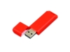 USB 2.0- флешка на 32 Гб с оригинальным двухцветным корпусом (красный/белый) 32Gb (Изображение 2)