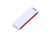 USB 2.0- флешка на 32 Гб с оригинальным двухцветным корпусом (красный/белый) 32Gb (Изображение 3)