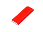 USB 2.0- флешка на 32 Гб с оригинальным двухцветным корпусом (красный/белый) 32Gb