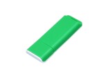 USB 2.0- флешка на 32 Гб с оригинальным двухцветным корпусом (зеленый/белый) 32Gb