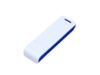 USB 2.0- флешка на 32 Гб с оригинальным двухцветным корпусом (синий/белый) 32Gb (Изображение 3)