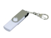 USB 2.0- флешка на 16 Гб с поворотным механизмом и дополнительным разъемом Micro USB (Изображение 1)