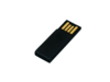 USB 2.0- флешка промо на 8 Гб в виде скрепки (черный) 8Gb (Изображение 2)