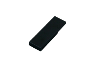 USB 2.0- флешка промо на 8 Гб в виде скрепки (черный) 8Gb