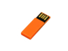 USB 2.0- флешка промо на 8 Гб в виде скрепки (оранжевый) 8Gb (Изображение 2)