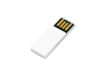 USB 2.0- флешка промо на 64 Гб в виде скрепки (белый) 64Gb (Изображение 2)