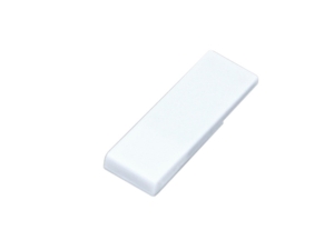 USB 2.0- флешка промо на 64 Гб в виде скрепки (белый) 64Gb