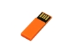 USB 2.0- флешка промо на 64 Гб в виде скрепки (оранжевый) 64Gb (Изображение 2)