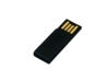 USB 2.0- флешка промо на 64 Гб в виде скрепки (черный) 64Gb (Изображение 2)