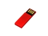 USB 2.0- флешка промо на 32 Гб в виде скрепки (красный) 32Gb (Изображение 2)
