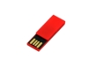 USB 2.0- флешка промо на 32 Гб в виде скрепки (красный) 32Gb (Изображение 3)