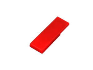 USB 2.0- флешка промо на 32 Гб в виде скрепки (красный) 32Gb