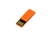 USB 2.0- флешка промо на 32 Гб в виде скрепки (оранжевый) 32Gb (Изображение 3)