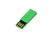 USB 2.0- флешка промо на 32 Гб в виде скрепки (зеленый) 32Gb (Изображение 3)