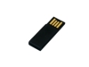 USB 2.0- флешка промо на 32 Гб в виде скрепки (черный) 32Gb (Изображение 2)