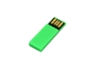 USB 2.0- флешка промо на 16 Гб в виде скрепки (зеленый) 16Gb (Изображение 2)