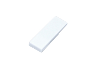 USB 2.0- флешка промо на 16 Гб в виде скрепки (белый) 16Gb