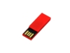 USB 2.0- флешка промо на 64 Гб в виде скрепки (красный) 64Gb (Изображение 3)