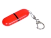 USB 2.0- флешка промо на 64 Гб каплевидной формы (красный) 64Gb (Изображение 1)