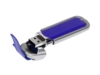 USB 2.0- флешка на 16 Гб с массивным классическим корпусом (синий/серебристый) 16Gb (Изображение 2)