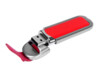 USB 2.0- флешка на 4 Гб с массивным классическим корпусом (красный/серебристый) 4Gb