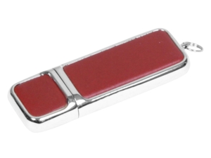USB 2.0- флешка на 16 Гб компактной формы (коричневый/серебристый) 16Gb