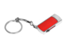 USB 2.0- флешка на 8 Гб с выдвижным механизмом и мини чипом (красный/серебристый) 8Gb (Изображение 1)