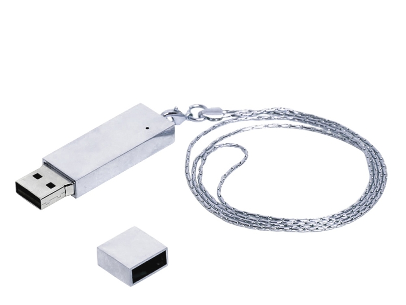 USB 2.0- флешка на 16 Гб в виде металлического слитка (Изображение 2)