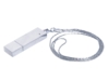 USB 2.0- флешка на 16 Гб в виде металлического слитка (серебристый) 16Gb (Изображение 1)