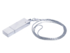 USB 2.0- флешка на 8 Гб в виде металлического слитка (серебристый) 8Gb (Изображение 1)