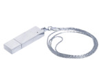 USB 2.0- флешка на 8 Гб в виде металлического слитка (серебристый) 8Gb