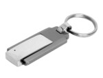 USB 2.0- флешка на 16 Гб в виде массивного брелока (серебристый) 16Gb
