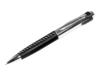 USB 2.0- флешка на 16 Гб в виде ручки с мини чипом (черный/серебристый) 16Gb (Изображение 1)