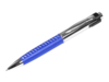 USB 2.0- флешка на 8 Гб в виде ручки с мини чипом (синий/серебристый) 8Gb (Изображение 1)
