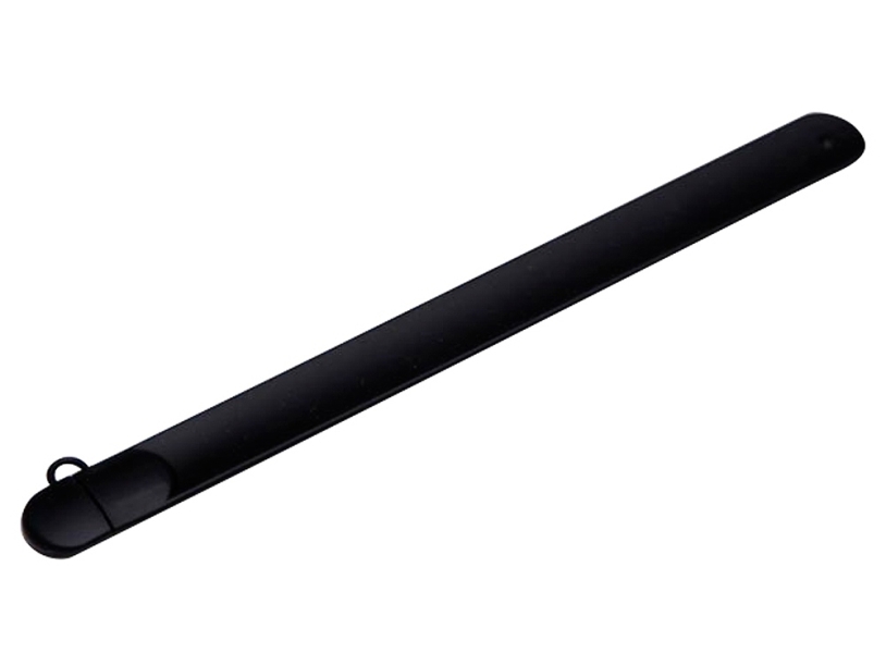 USB 2.0- флешка на 16 Гб в виде браслета (черный) 16Gb (Изображение 1)