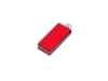 USB 2.0- флешка мини на 16 Гб с мини чипом в цветном корпусе (красный) 16Gb (Изображение 1)