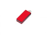 USB 2.0- флешка мини на 16 Гб с мини чипом в цветном корпусе (красный) 16Gb