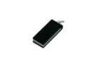 USB 2.0- флешка мини на 16 Гб с мини чипом в цветном корпусе (черный) 16Gb