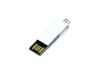 USB 2.0- флешка мини на 16 Гб с мини чипом в цветном корпусе (белый) 16Gb (Изображение 2)
