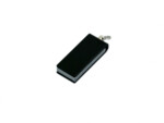 USB 2.0- флешка мини на 8 Гб с мини чипом в цветном корпусе (черный) 8Gb