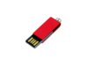 USB 2.0- флешка мини на 8 Гб с мини чипом в цветном корпусе (красный) 8Gb (Изображение 2)
