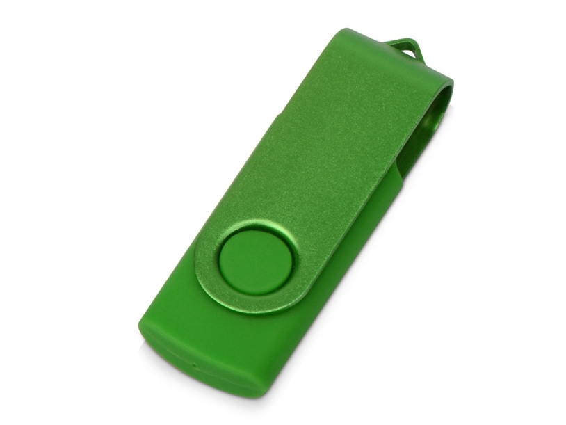 USB-флешка на 8 Гб Квебек Solid (зеленый) 8Gb (Изображение 1)