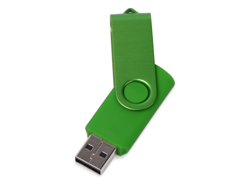 USB-флешка на 8 Гб Квебек Solid (зеленый) 8Gb (Изображение 2)