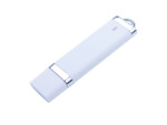 USB 2.0- флешка на 16 Гб Орландо, soft-touch (белый) 16Gb