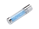 USB 2.0- флешка на 16 Гб с кристаллами (синий/серебристый) 16Gb