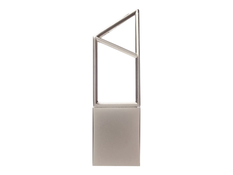 USB 2.0- флешка на 32 Гб Геометрия (серебристый) 32Gb (Изображение 2)