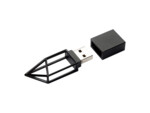 USB 2.0- флешка на 32 Гб Геометрия (черный) 32Gb